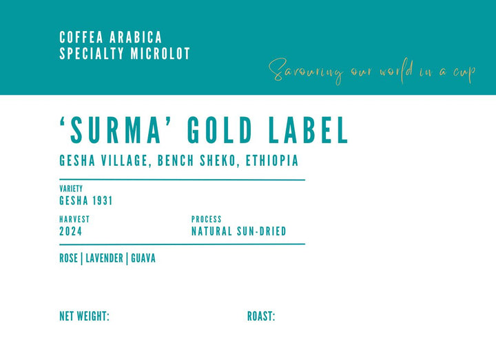 Ethiopia Gesha Village 'Surma' Gold Label